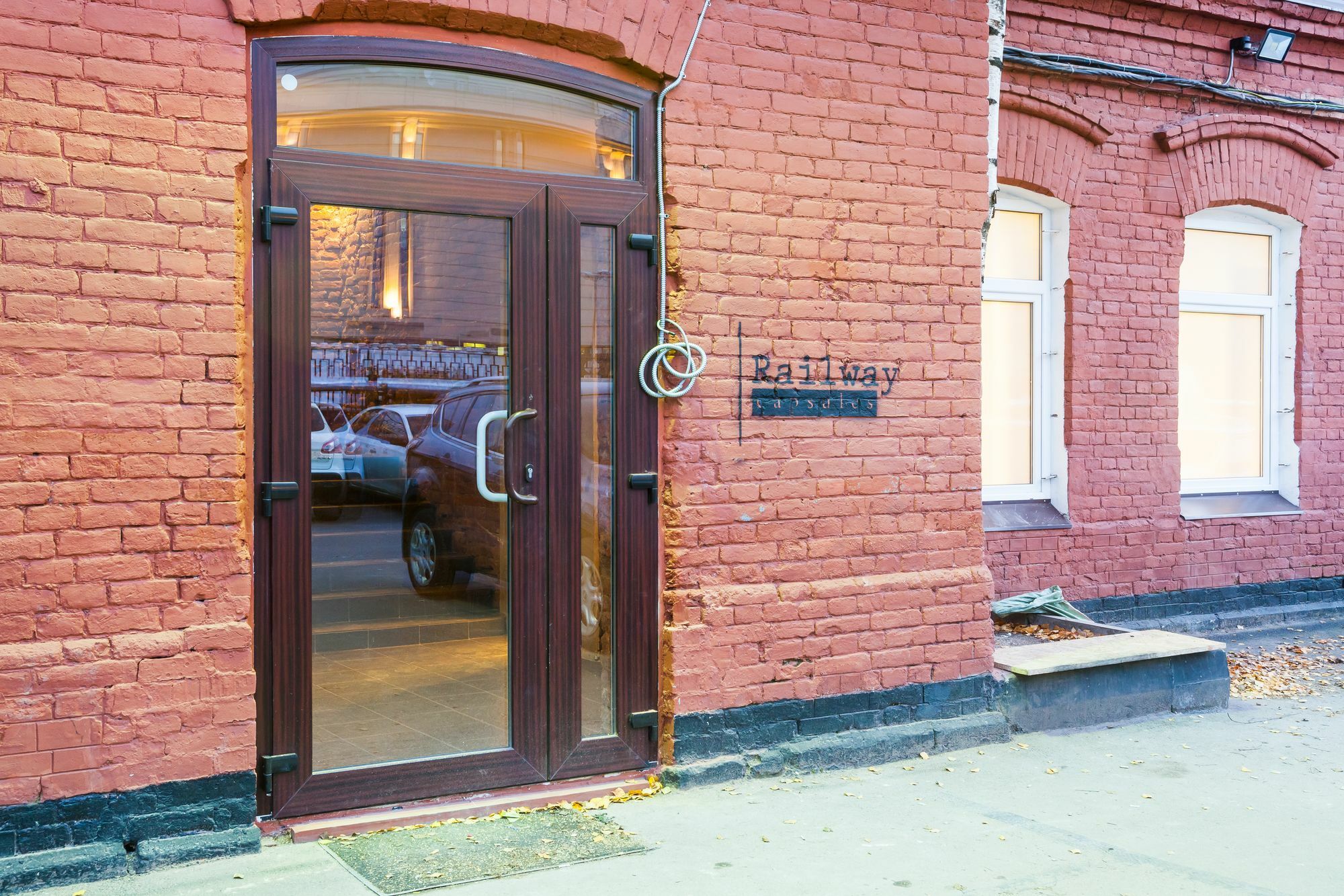 Railway Capsules Hostel Saint Petersburg Exterior photo